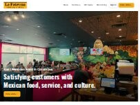 Website Screenshot La Patrona Cantina and Grill