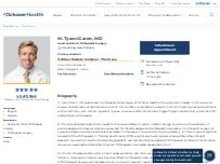 Website Screenshot M. Tyson Garon, MD