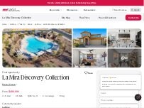 Website Screenshot La Mira Discovery Collection - Taylor Morrison