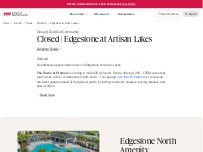 Website Screenshot Edgestone at Artisan Lakes - Taylor Morrison