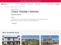 Website Screenshot Parkside Commons - Taylor Morrison