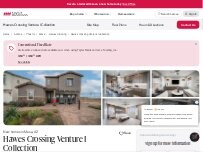Website Screenshot Hawes Crossing Venture - Taylor Morrison