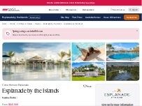 Website Screenshot Esplanade by the Islands - Taylor Morrison