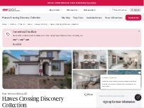 Website Screenshot Hawes Crossing Discovery - Taylor Morrison