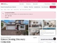 Website Screenshot Hawes Crossing Discovery - Taylor Morrison