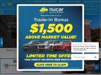Website Screenshot Nucar Honda of Westford Service
