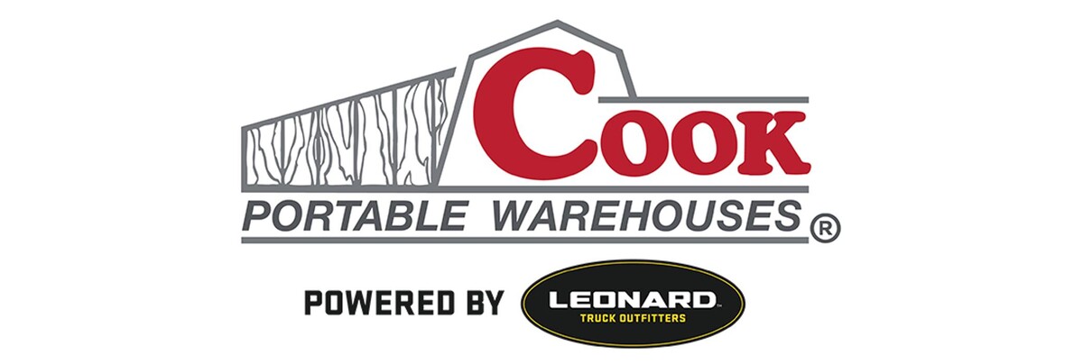 Images Cook Portable Warehouses - Leonard Truck Outfitters
