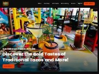 Website Screenshot Mexico City Taqueria