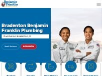 Website Screenshot Benjamin Franklin Plumbing®