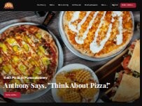 Website Screenshot Punxsy Pizza