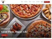 Website Screenshot JC's Pizza