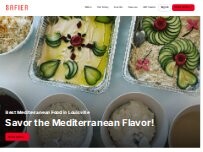 Website Screenshot Safier Mediterranean Deli