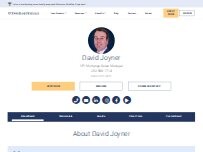 Website Screenshot David Joyner with TowneBank Mortgage