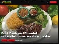 Website Screenshot Mauricio's Grill & Cantina