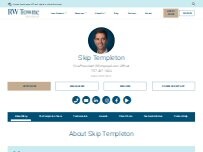 Website Screenshot Skip Templeton Loan Officer with RW Towne Mortgage