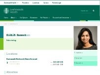Website Krithi B. Ramesh, MD