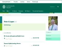 Website Peter G. Lapre, OD