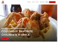 Website Screenshot Eddy's Chicken and Waffles