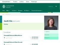 Website Screenshot Ann M. Pitts, MSW, LICSW
