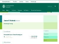 Website Screenshot James T. Kalmuk, MD, MS
