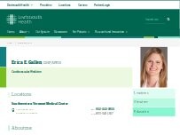 Website Screenshot Erica E. Gallen, DNP, APRN