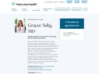 Website Screenshot Grayce Selig, MD