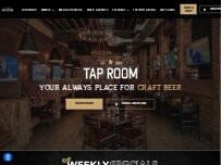 Website Screenshot Tap Room