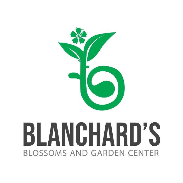 Blanchard's Blossoms and Garden Center Logo