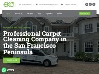 Website Screenshot EKO Carpet Cleaning
