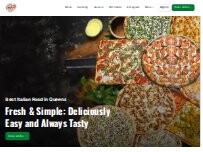 Website Screenshot Il Miglio Brick Oven Pizzeria & Italian Restaurant