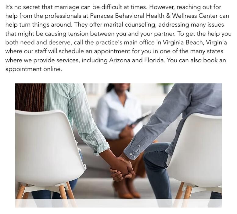 Images Panacea Behavioral Health and Wellness Center