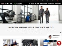 Website Screenshot O'Neil GMC Service