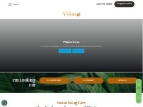 Website Screenshot The Vistas Assisted Living and Memory Care