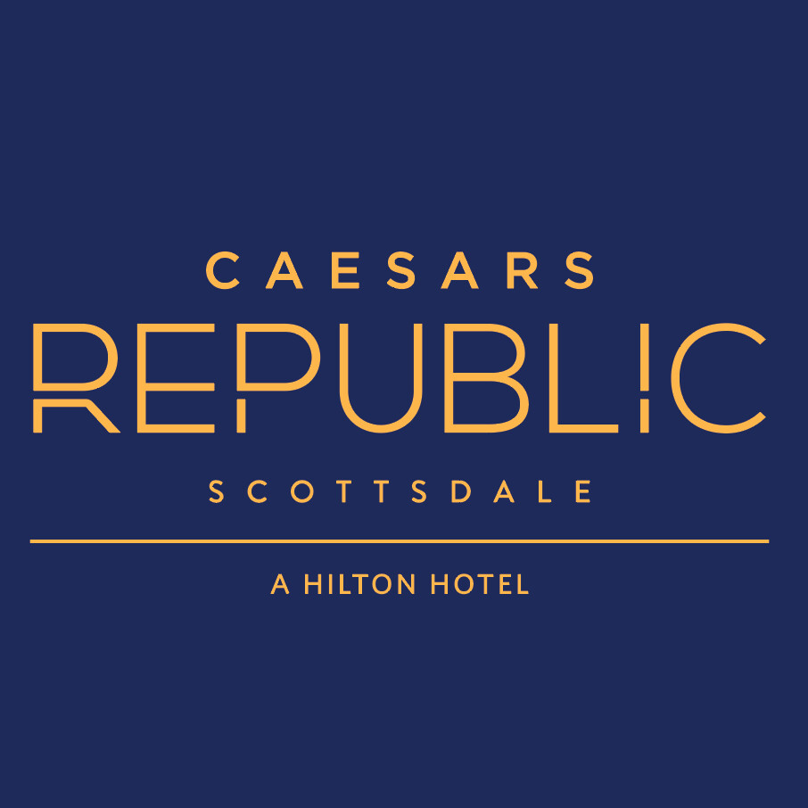 Caesars Republic Scottsdale, a Hilton Hotel Logo