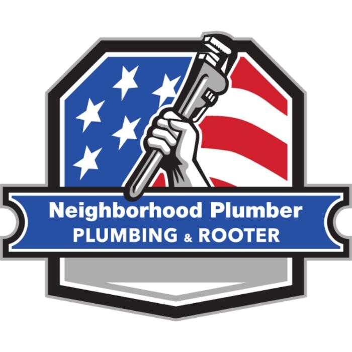 Neighborhood Plumber & Drain Service Logo