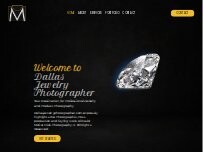 Website Screenshot Dallas Jewelry Photographer