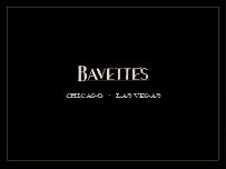 Website Screenshot Bavette's Steakhouse