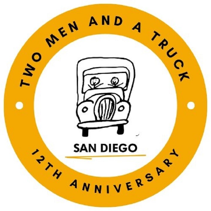 Two Men and a Truck Moving Logo