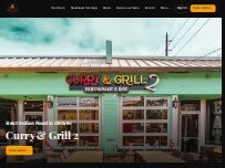 Website Screenshot Curry & Grill 2