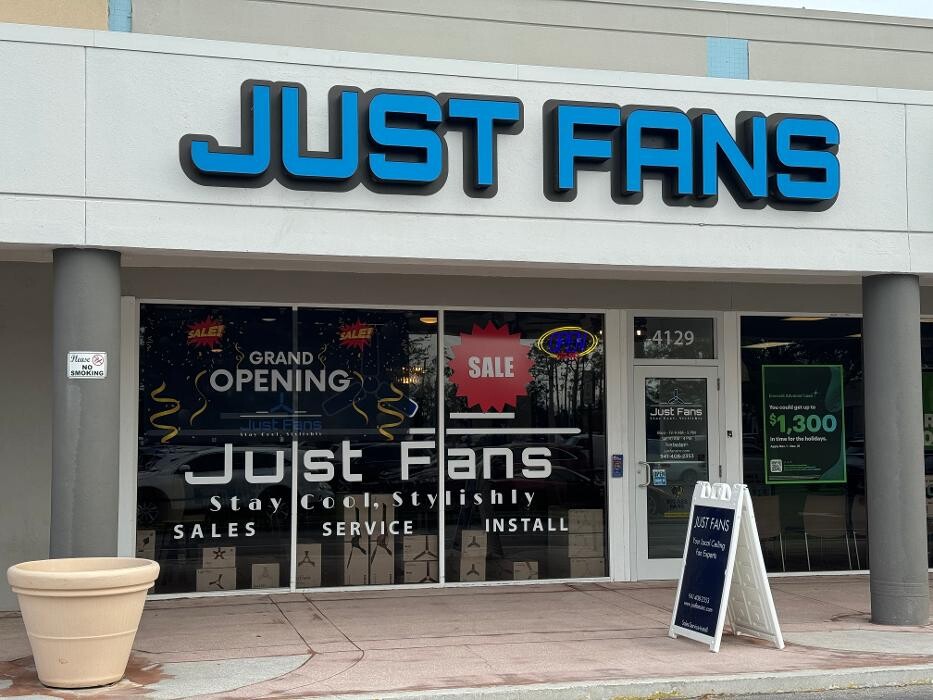 Images Just Fans Venice Showroom