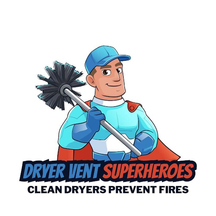 Dryer Vent Superheroes of Huntsville Logo