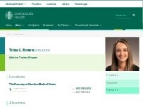 Website Screenshot Trina L. Brown, MSN, APRN