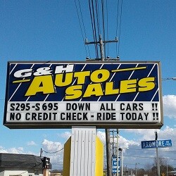G&H Auto Sales Logo