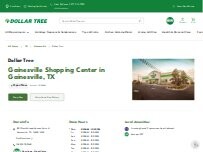 Website Screenshot Dollar Tree