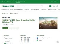 Website Screenshot Dollar Tree
