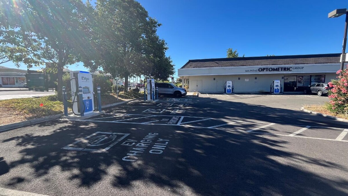 Images EVgo Car Charging Station