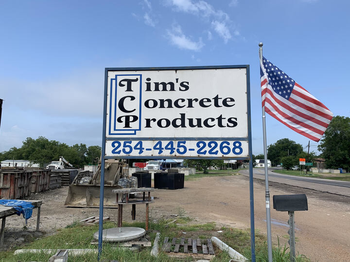 Tim's Concrete Products Logo