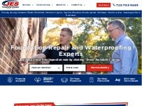 Website Screenshot JES Foundation Repair