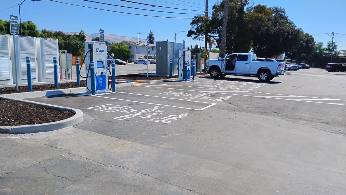 Images EVgo Car Charging Station