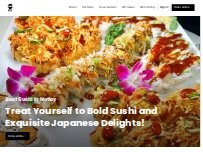 Website Screenshot Ninja Sushi
